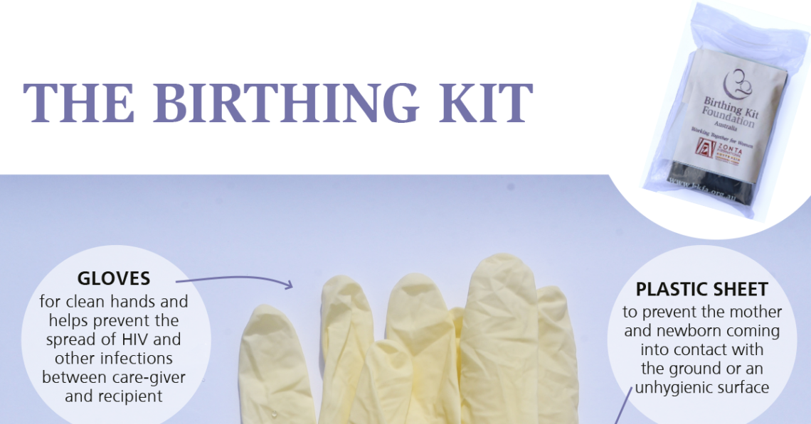 Turramurra Rotary - Packing Birthing Kits for impoverished Nations