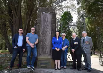 Replica of Stolen War Memorial Installed