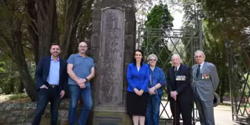 Replica of Stolen War Memorial Installed