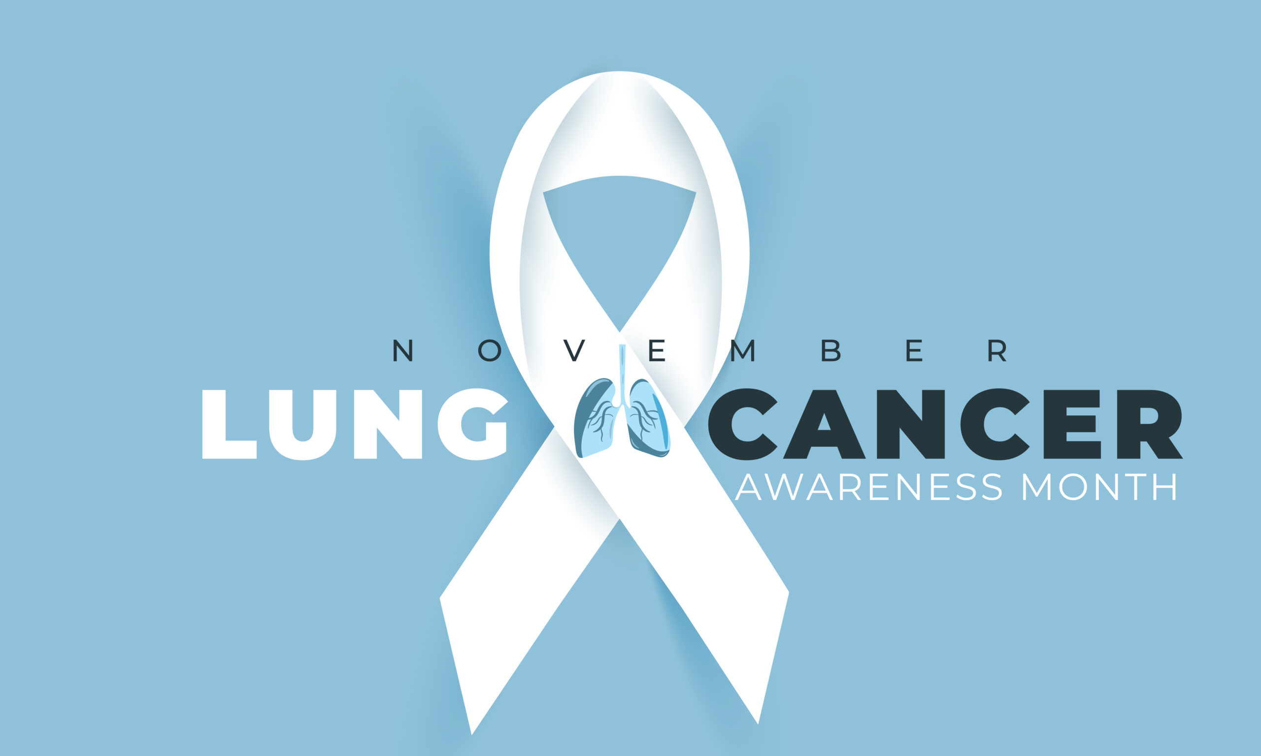 Lung Cancer Awareness Ribbon