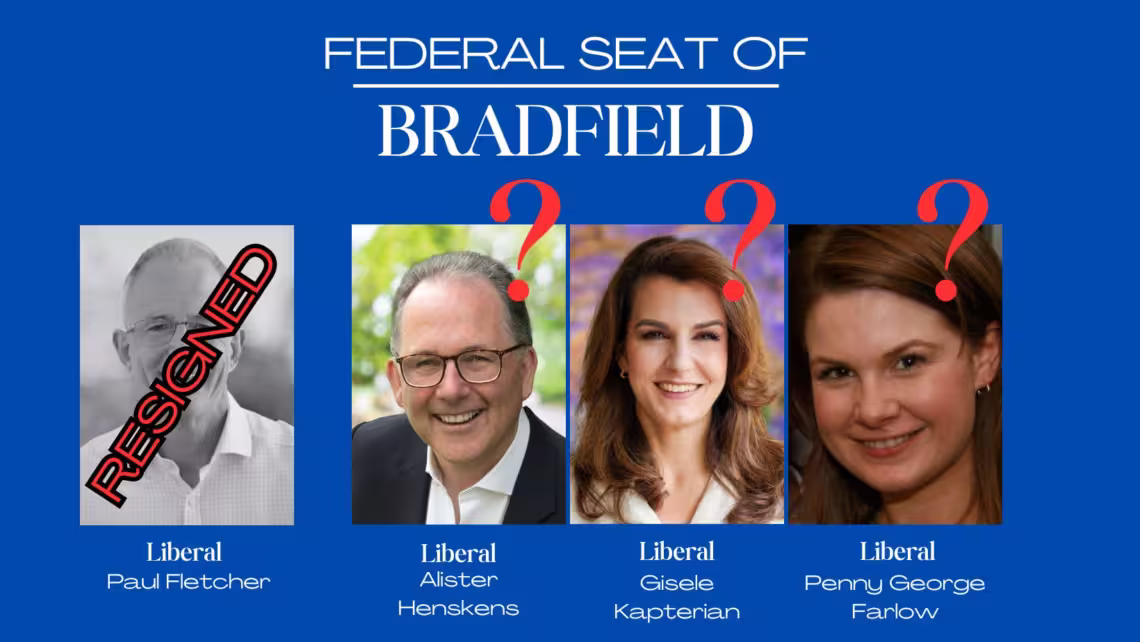 Alister Henskens Allegedly Gunning for Bradfield Seat