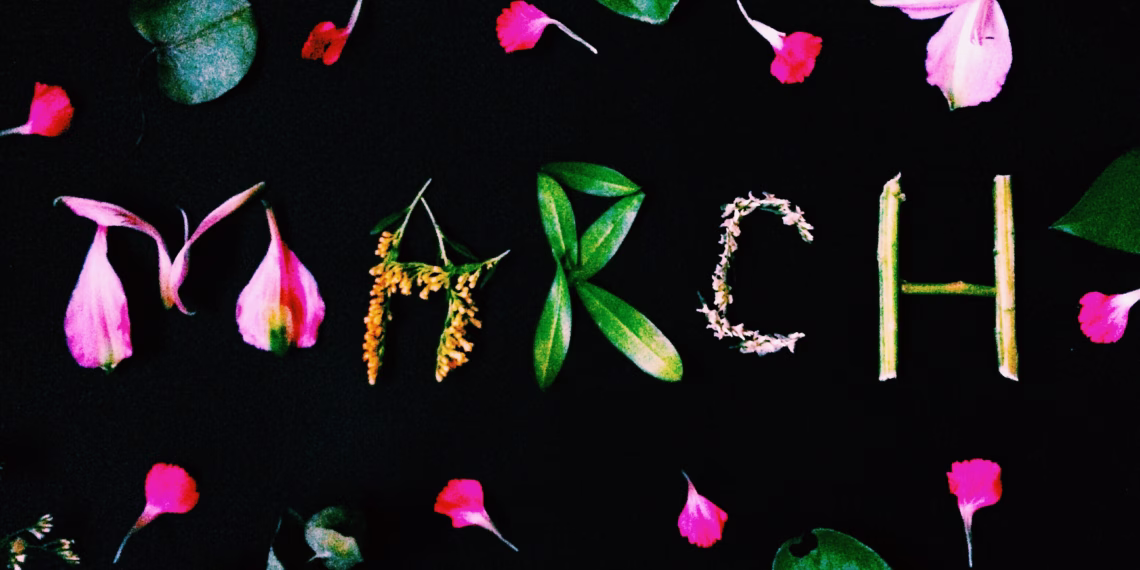 Editors Word, Welcome to March!