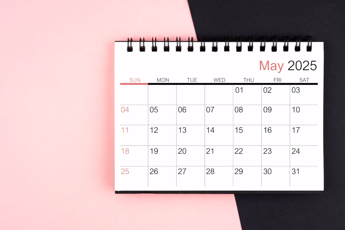 Welcome to May!