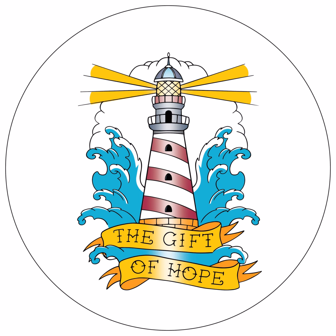 The gift of hope lighthouse.