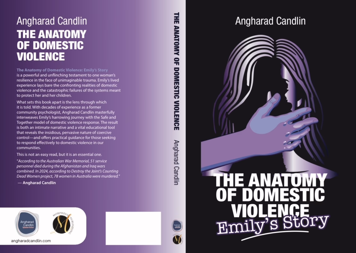 Book cover image for "The anatomy of domestic violence."