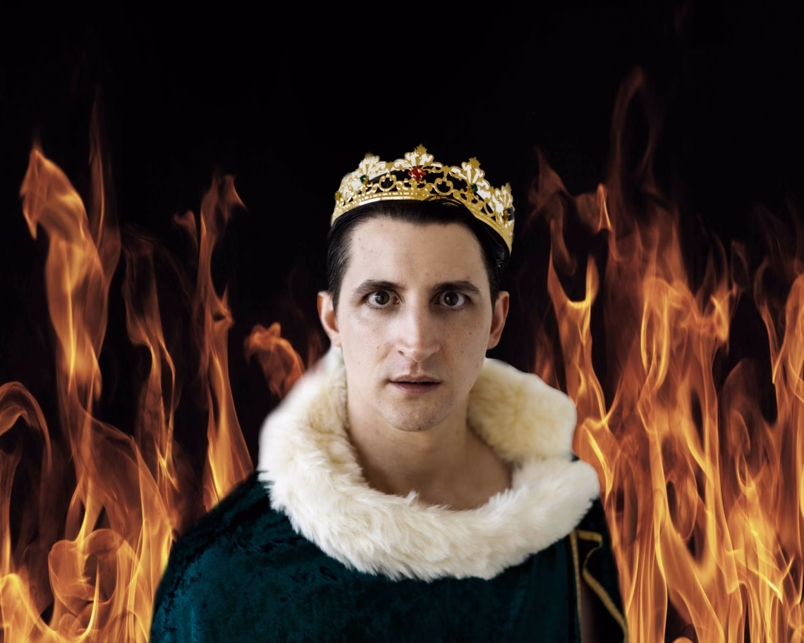 Local Actor Takes Stage as Henry VI