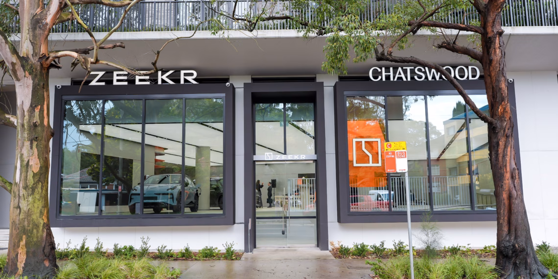 Zeekr Dealership Opens in  Chatswood