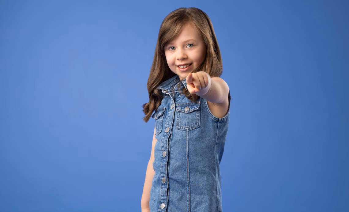 Pictured: Alessia, 6, Spinal Muscular Atrophy