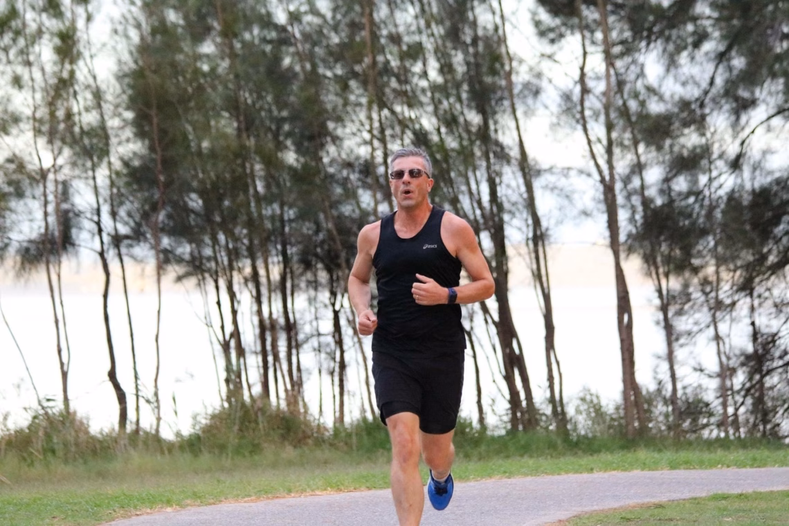 John Barnard-Richardson trains for Ultra-marathon