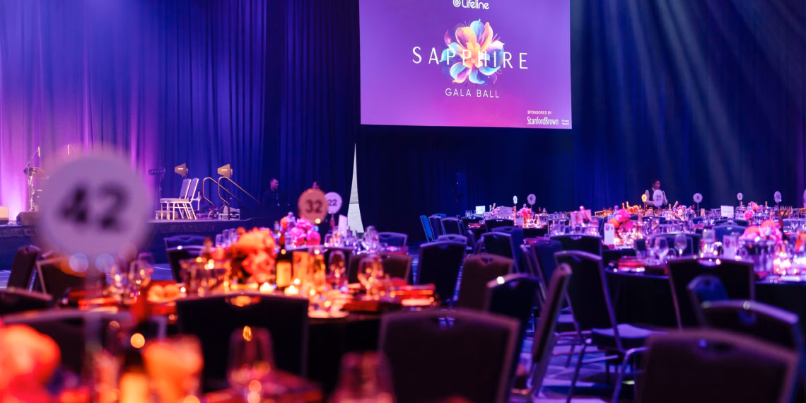 Step Into a Night of  Elegance and Impact at the Sapphire Gala Ball