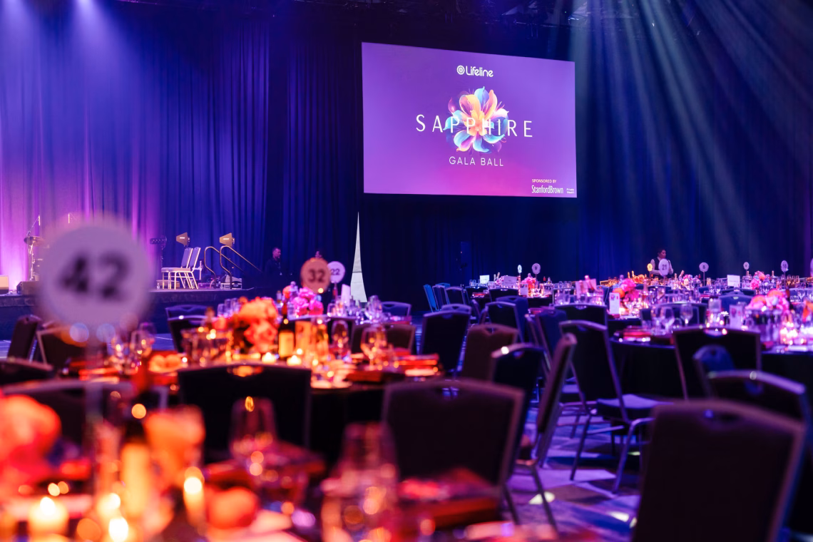 Step Into a Night of  Elegance and Impact at the Sapphire Gala Ball
