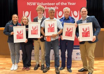 Turramurra Pilot Named 2025 Upper North Shore  Volunteer of the Year