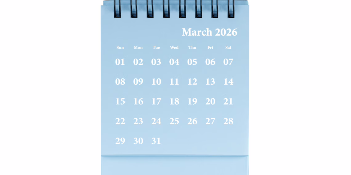 Welcome to March