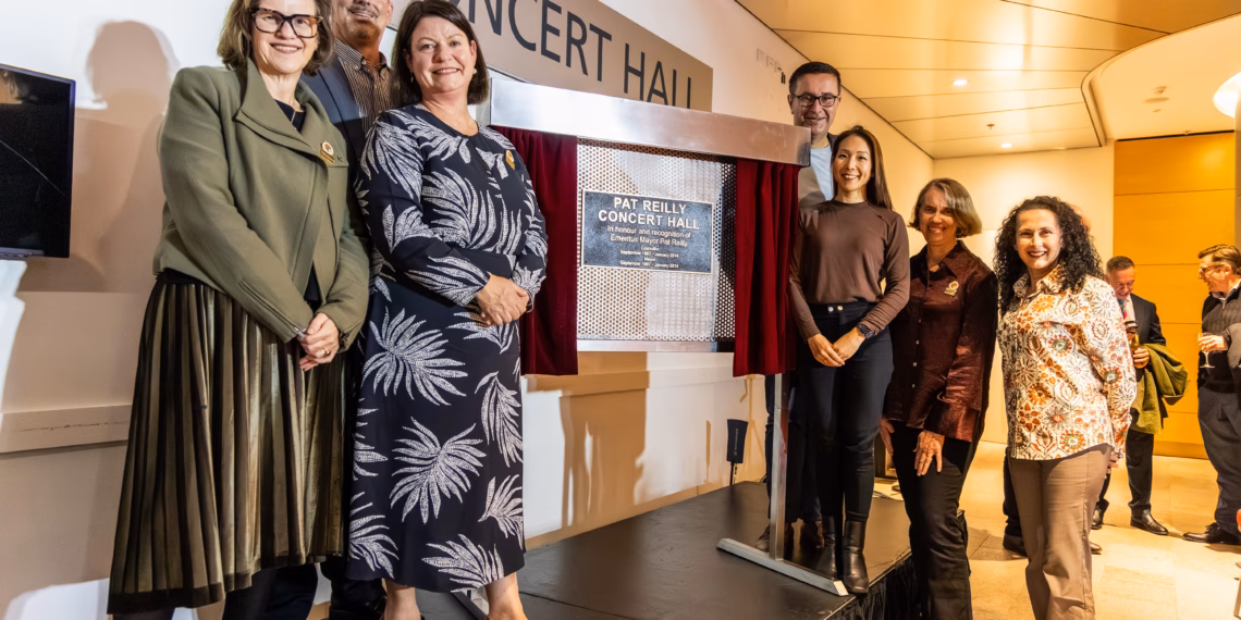 Pat Reilly Concert Hall: Willoughby Honours Emeritus Mayor