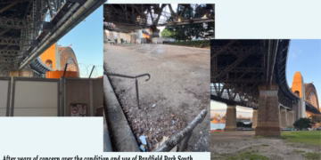 Bradfield Park South Restoration Underway in Kirribilli